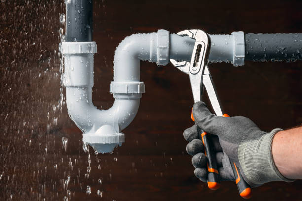 Professional Drain Cleaning technician working in Waltham, MA